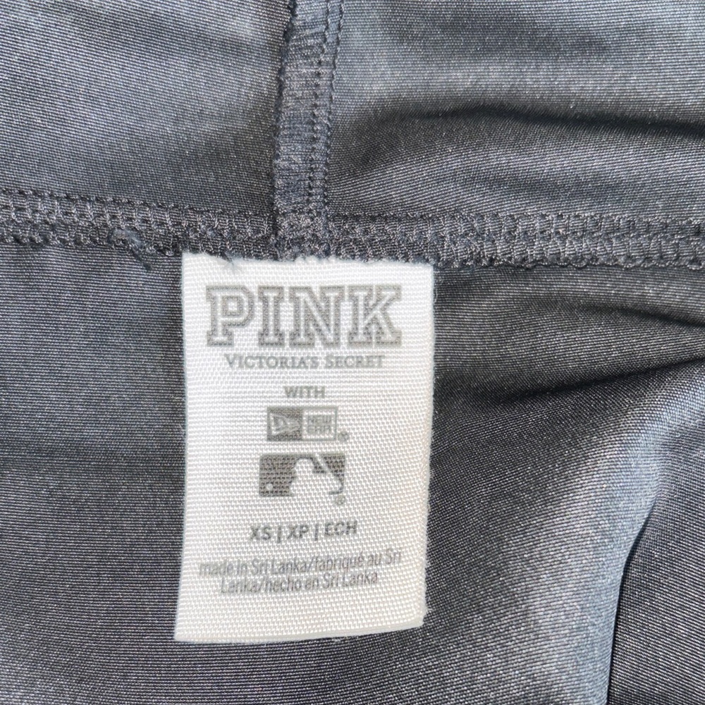 PINK Victoria's Secret Black & Orange SF Giants Zip-Up Hoodie - Picture 2 of 12
